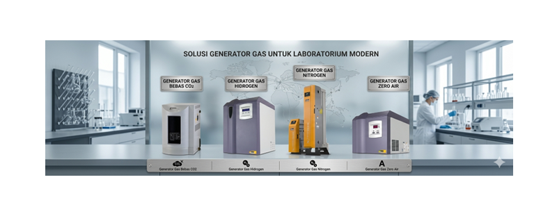 Kenapa Laboratorium Modern Beralih ke Gas Generator "PARKER" dari Tabung Konvensional