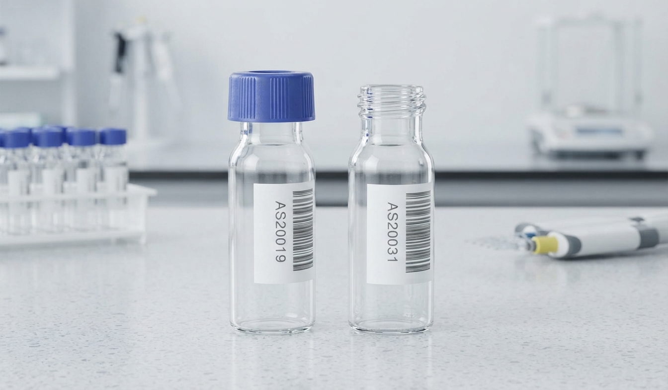 Barcoded Vials & 2D Barcode Vials